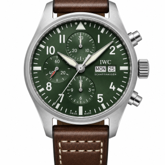 IWC Pilot Chronograph Green 41