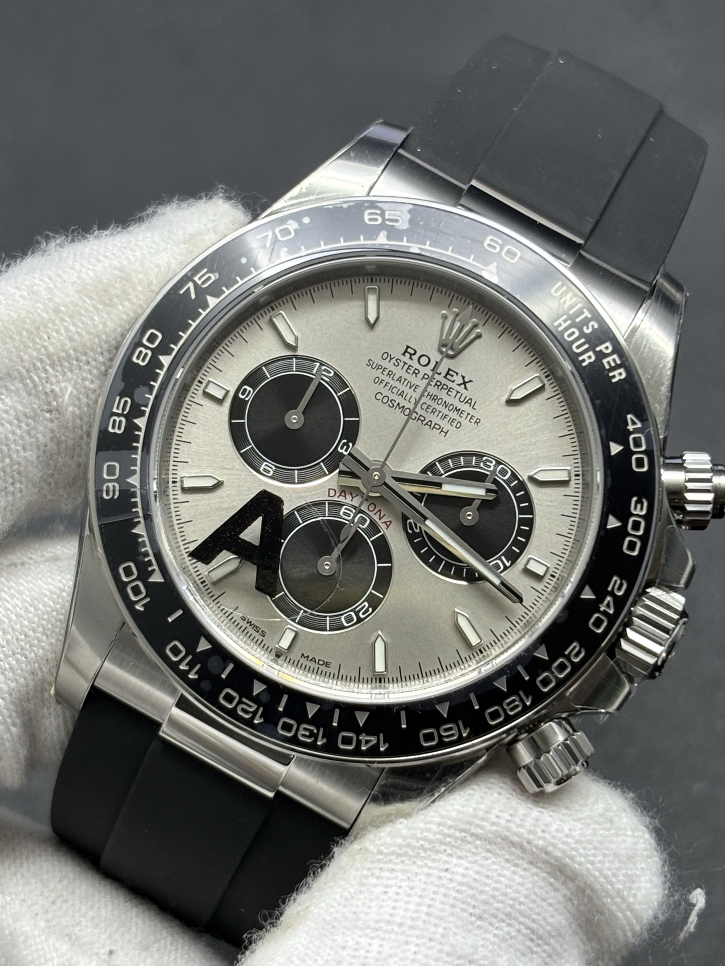 Rolex Daytona Oysterflex Silver