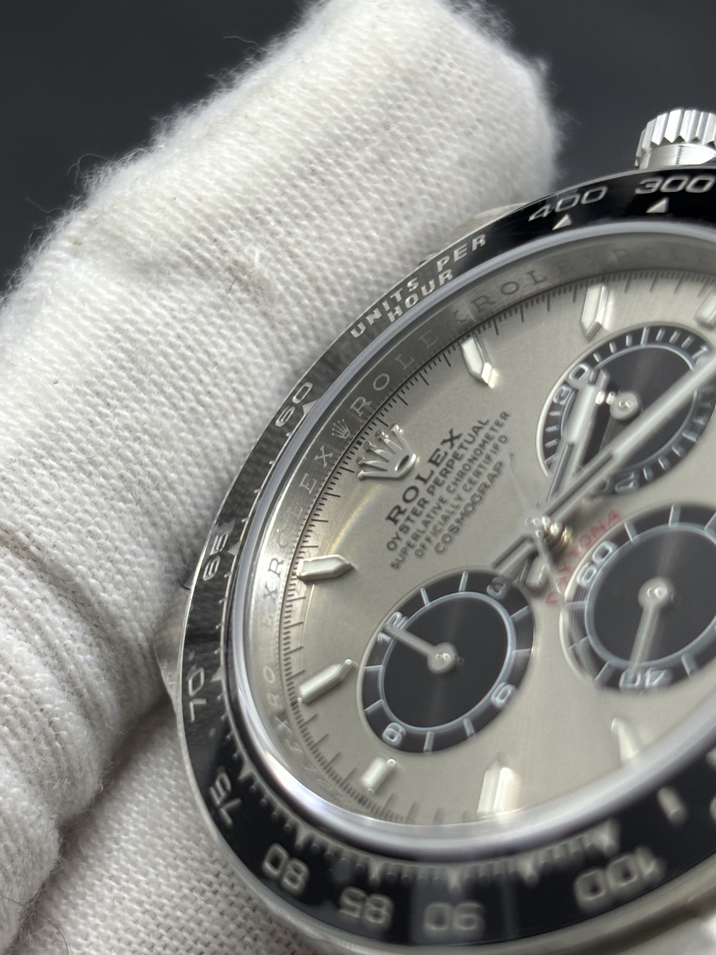 Rolex Daytona Oysterflex Silver