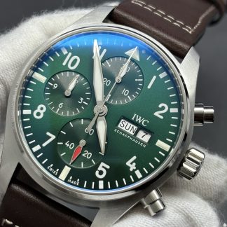 IWC Pilot Chronograph Green 41