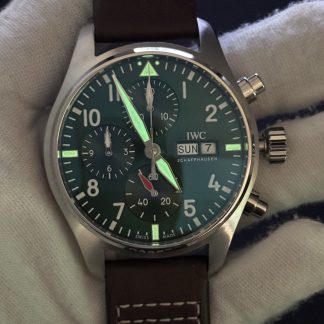 IWC Pilot Chronograph Green 41