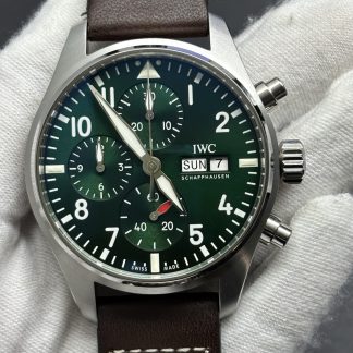 IWC Pilot Chronograph Green 41