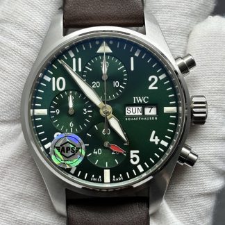 IWC Pilot Chronograph Green 41