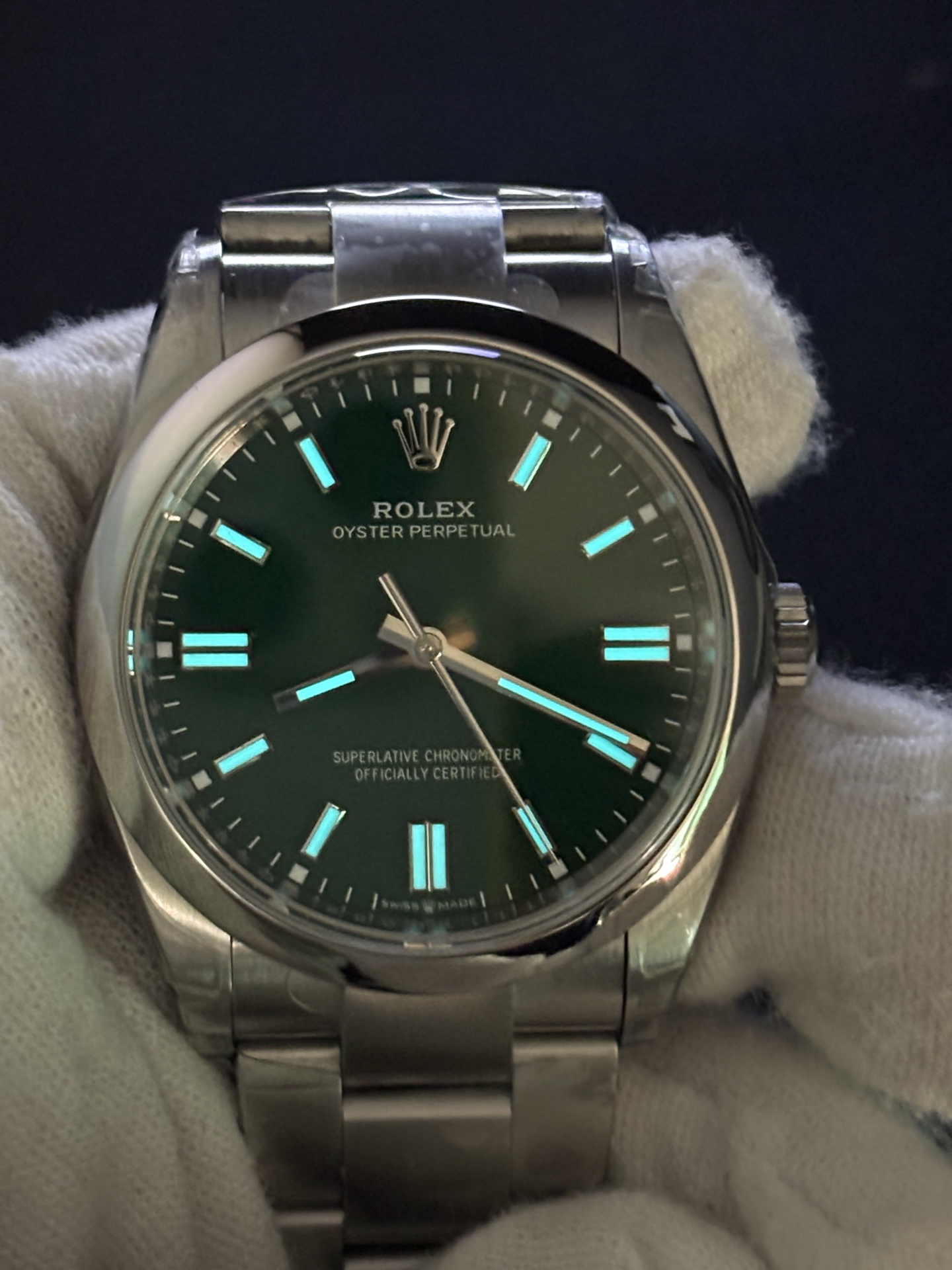 Rolex Oyster Perpetual 36 Green