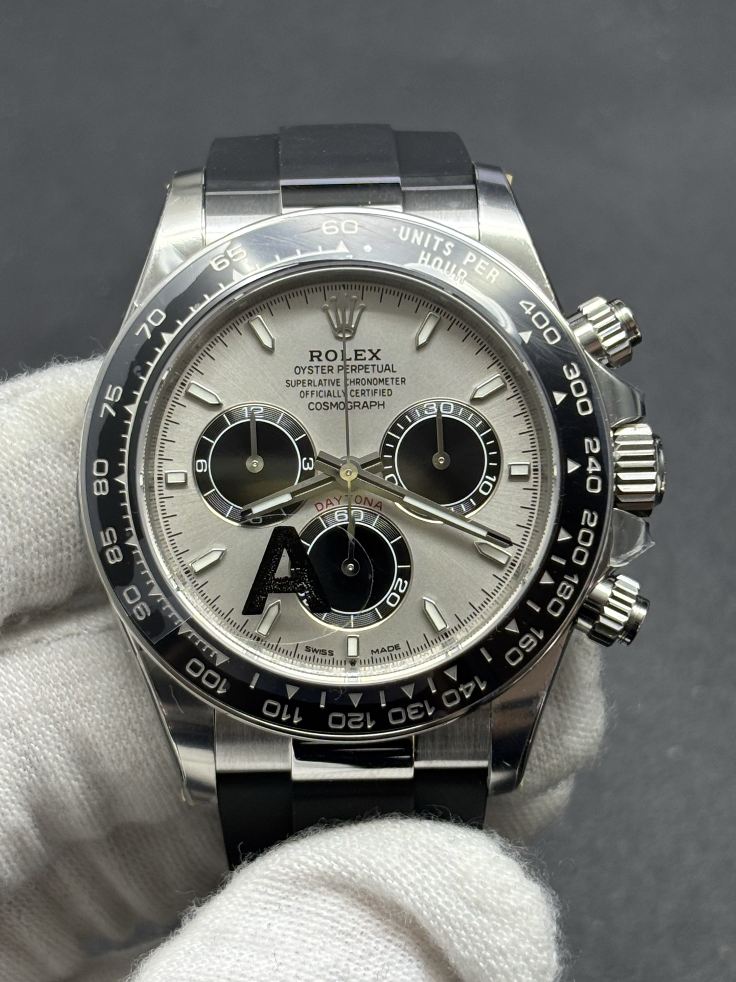Rolex Daytona Oysterflex Grey