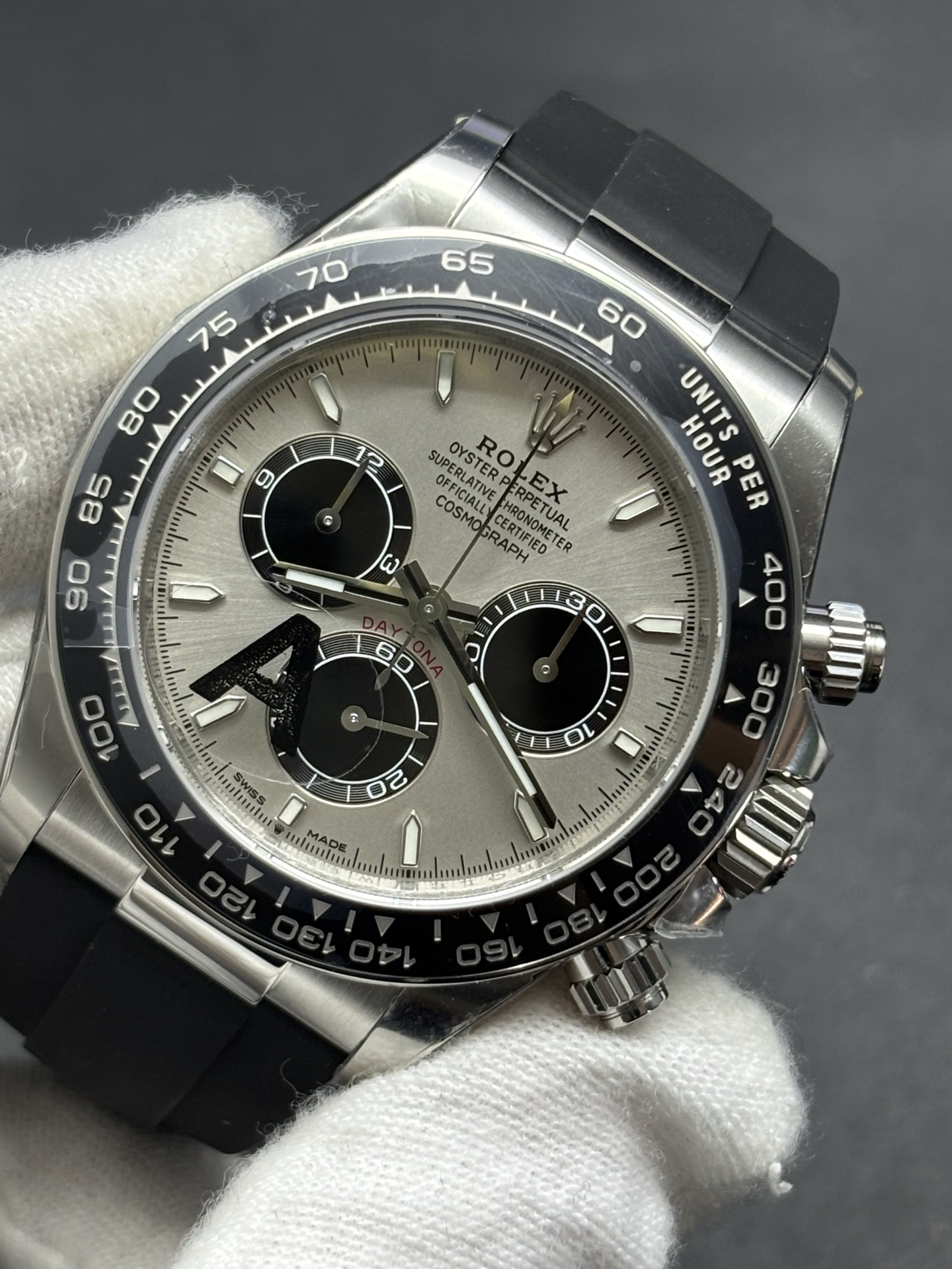 Rolex Daytona Oysterflex Grey
