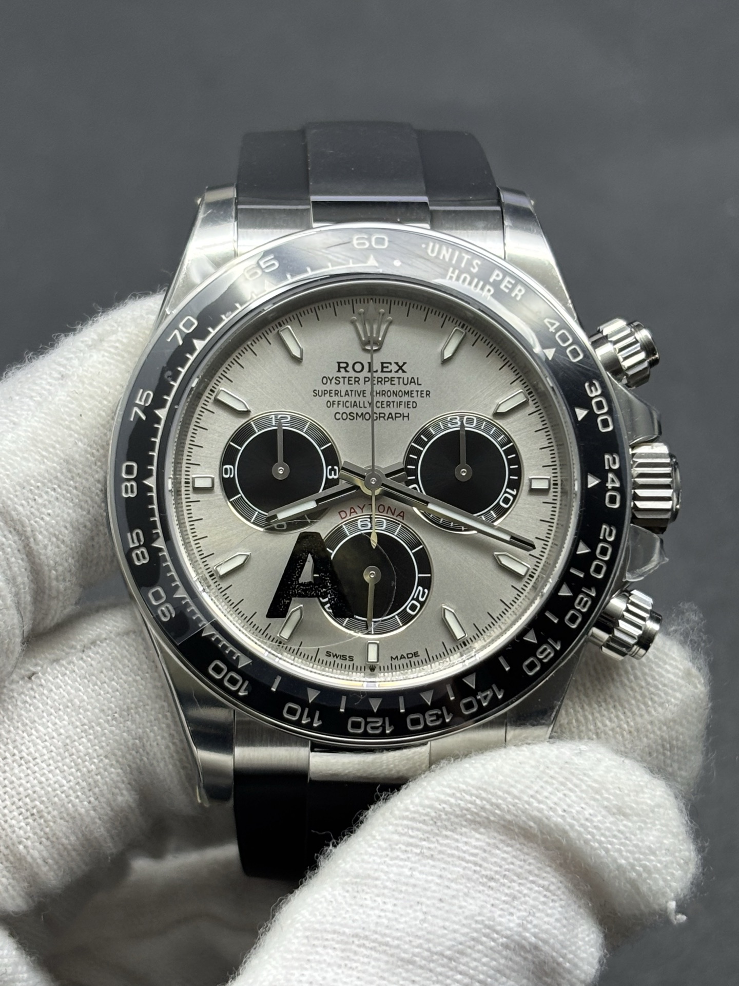 Rolex Daytona Oysterflex Grey