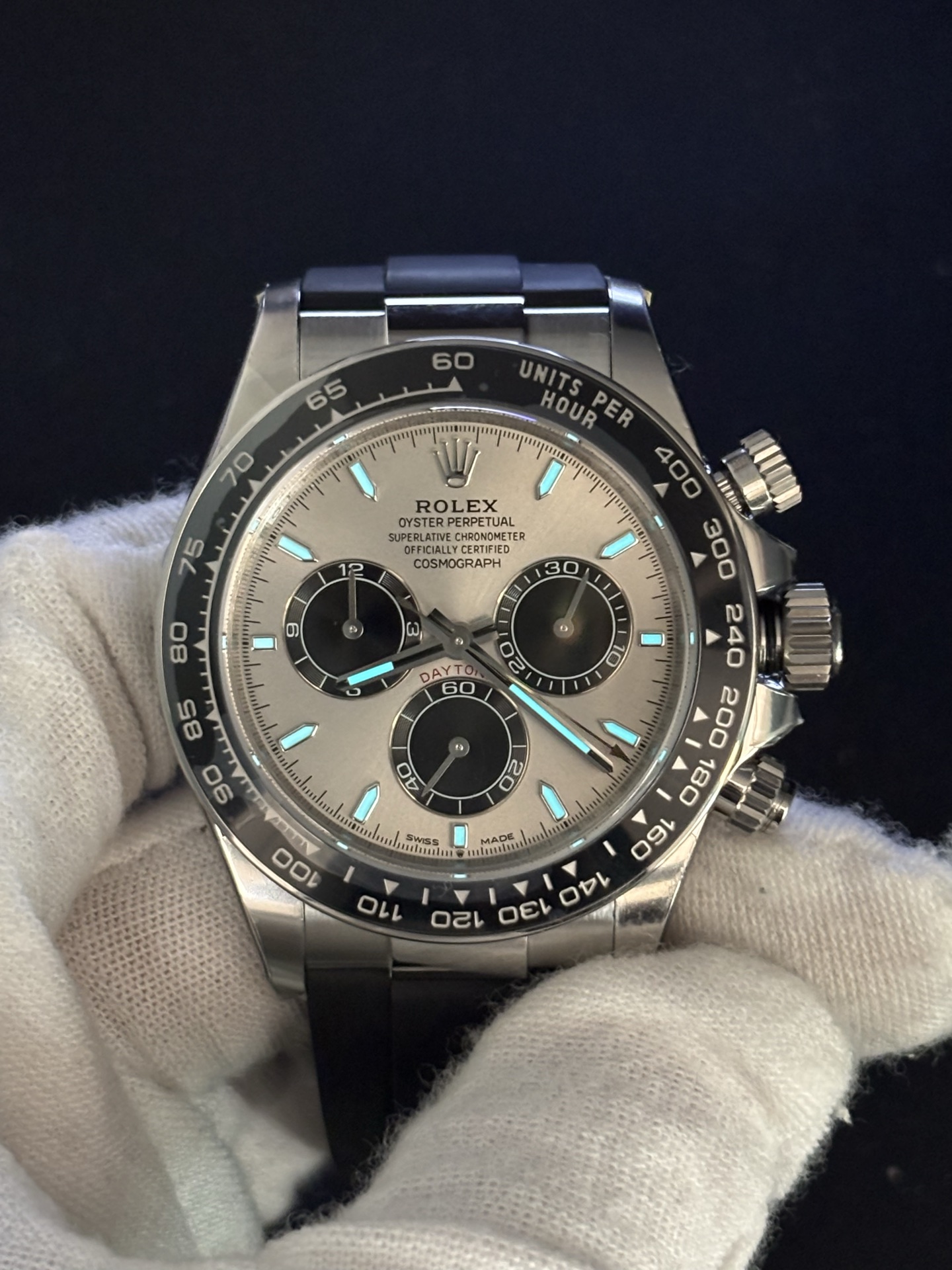 Rolex Daytona Oysterflex Grey