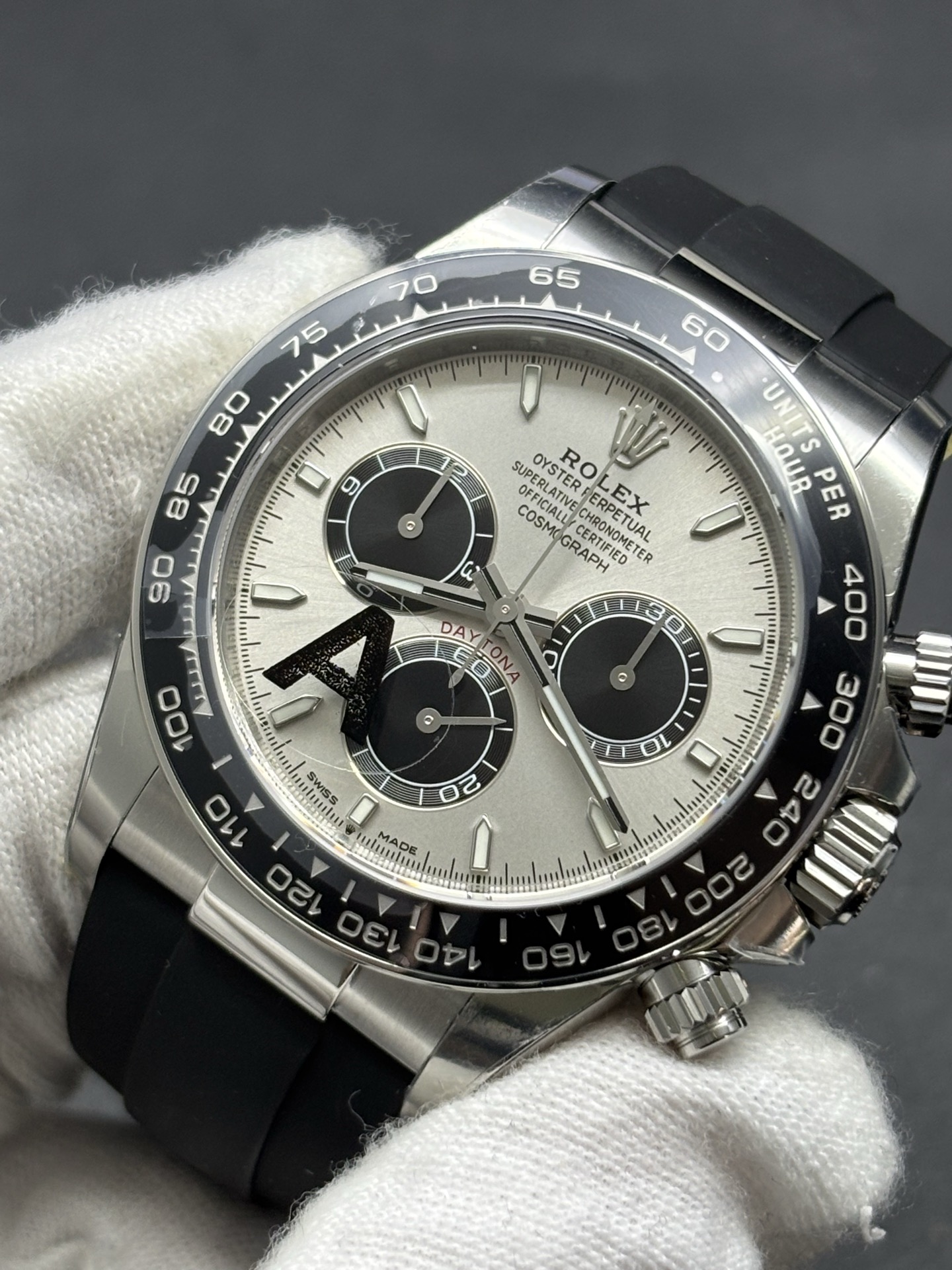 Rolex Daytona Oysterflex Grey