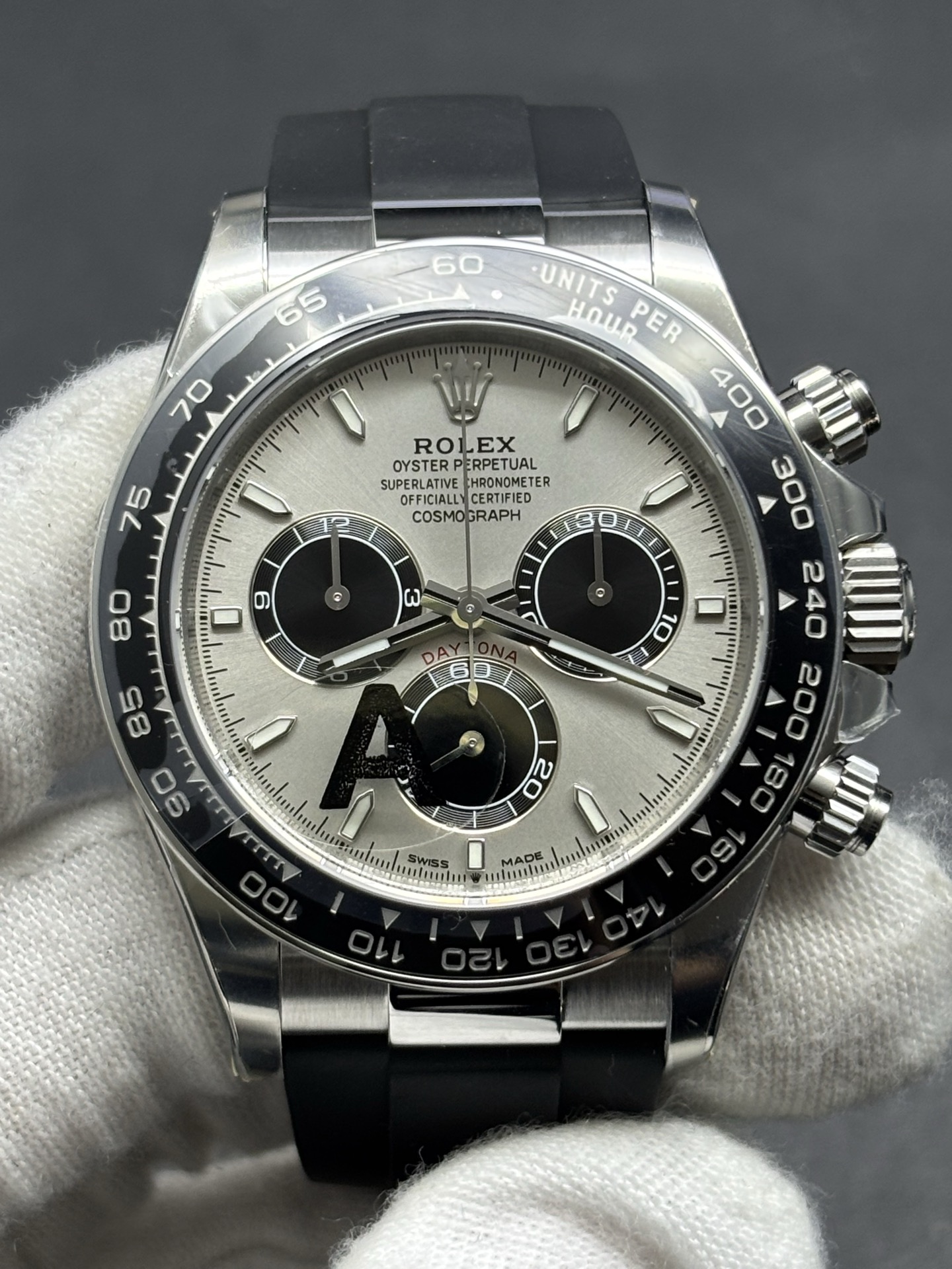 Rolex Daytona Oysterflex Grey